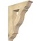 Ekena Millwork Funston Traditional Rough Sawn Bracket, Douglas Fir, 6"W x 26"D x 34"H BKT06X26X34FST01RDF - alternate 1